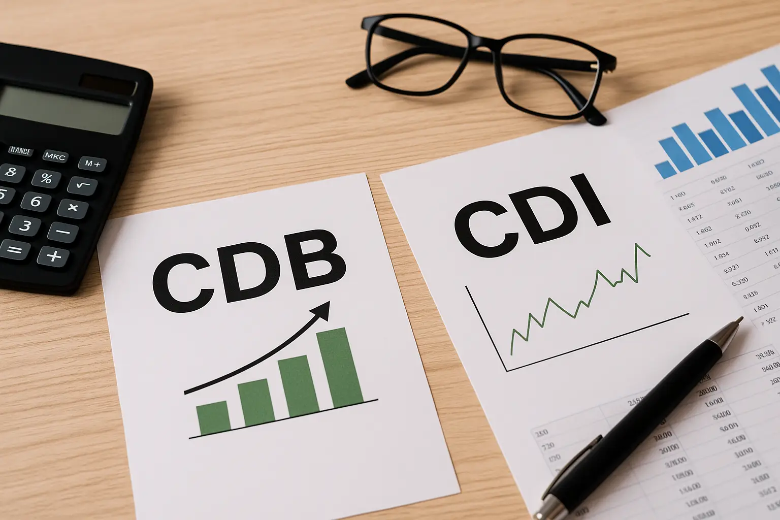 diferença de CDB e CDI