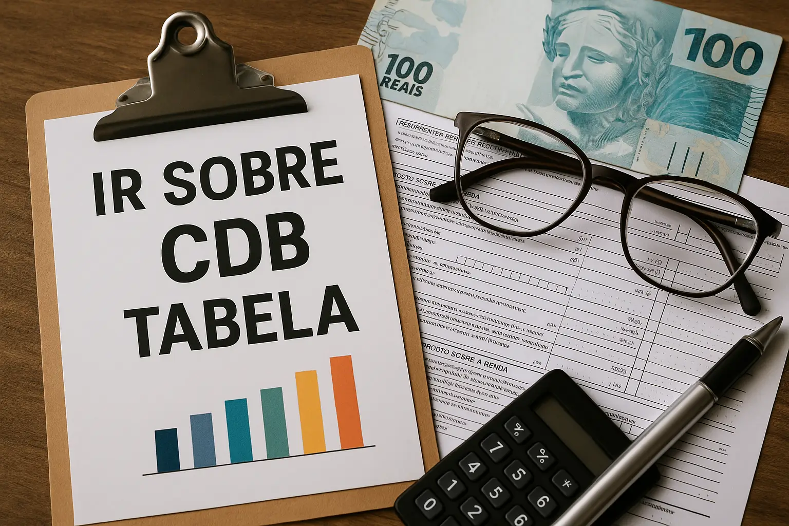 ir sobre cdb tabela